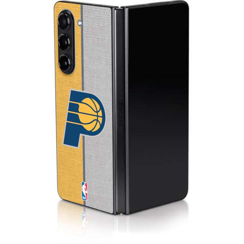 NBA Indiana Pacers Canvas Galaxy Z Fold5 5G Skin